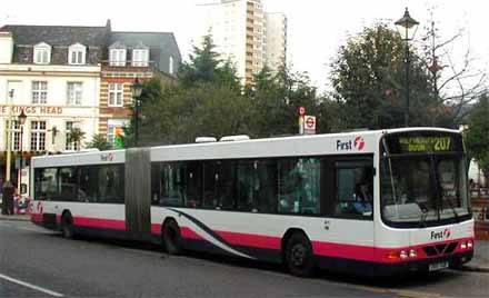 Volvo B10LA Wright First Glasgow